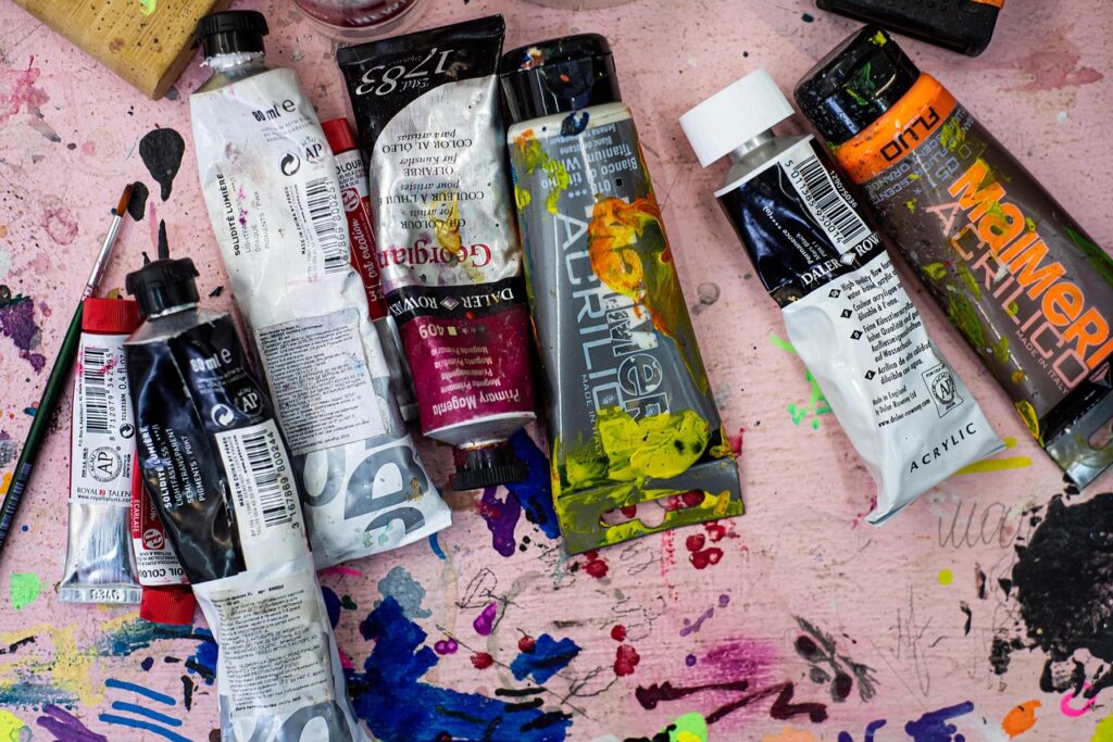 paints, art, art workshop, creativity, flat lay, art workshop, art workshop, art workshop, art workshop, art workshop